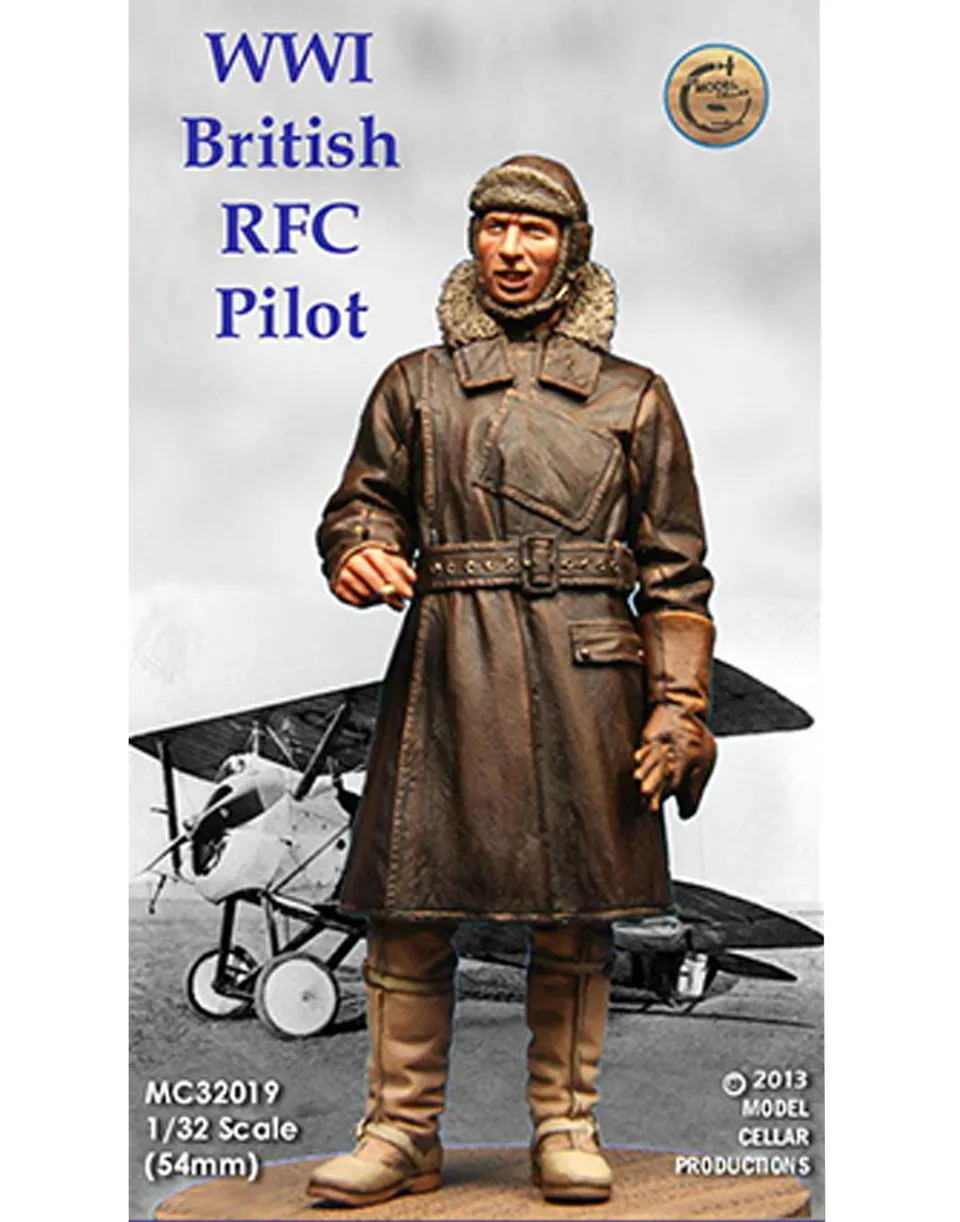 Model Cellar WWI British RFC Pilot figurino pilota RFC