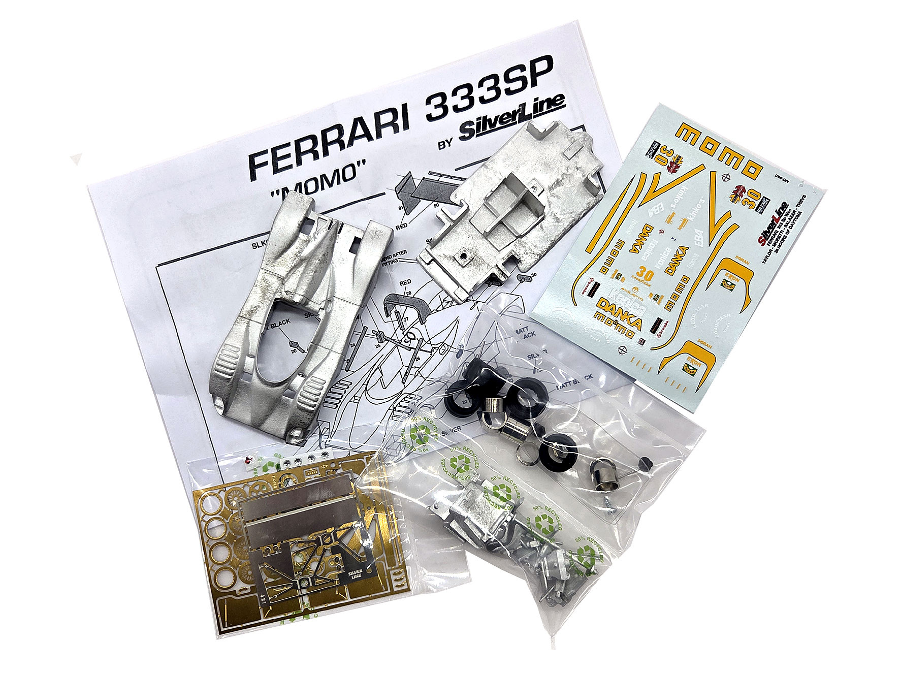 Tameo Kits SLK 005 Kit Montaggio 1/43 da Verniciare