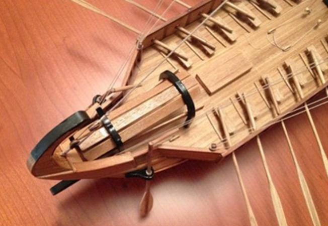 MarisStella Liburnian Monoreme 1:63 kit nave 56,9cm noce