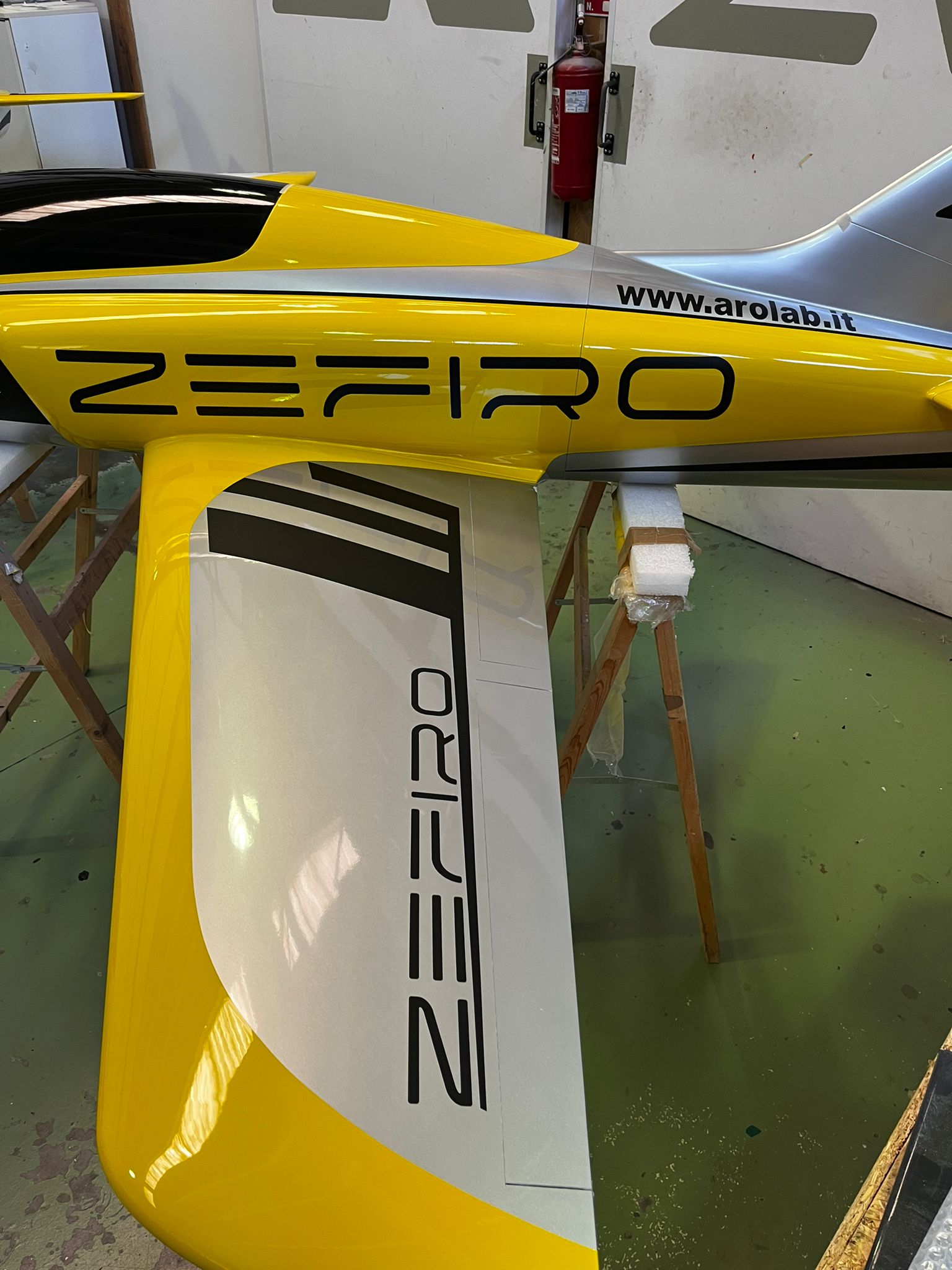 Arolab Zefiro Pro kit jet RC sport