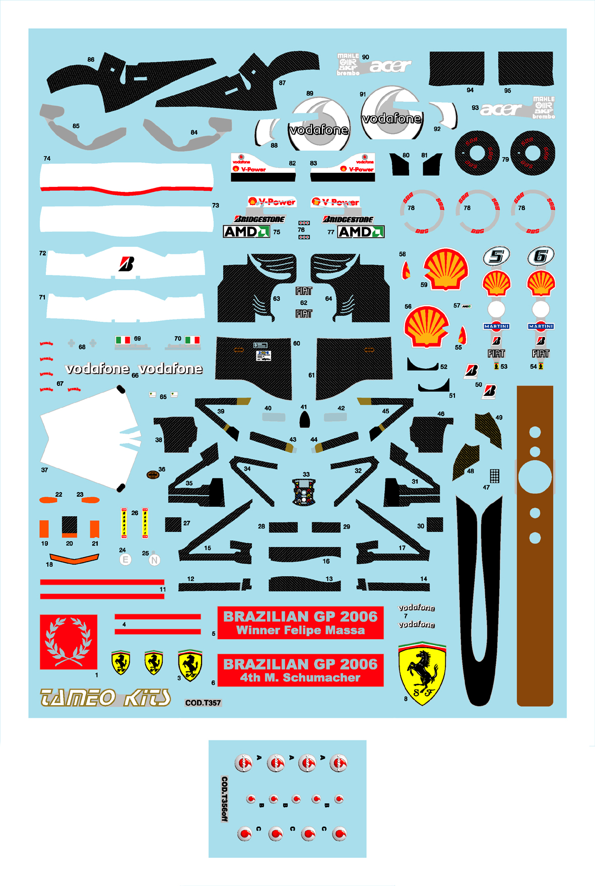 Tameo Kits TMK 362 kit montaggio 1/43 metallo