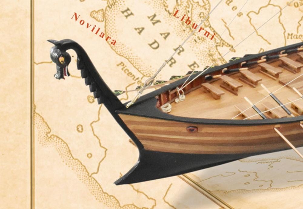 MarisStella Novilara 1:35 kit nave in legno 69 cm