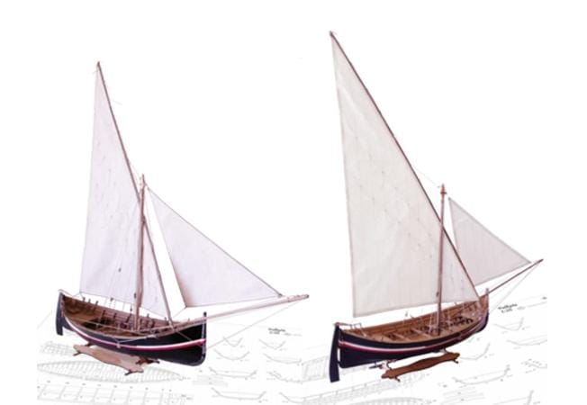 MarisStella Falkuša 1:20 kit modello barca da pesca