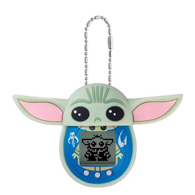 Bandai Tamagotchi Nano Grogu Blu animale virtuale con cover