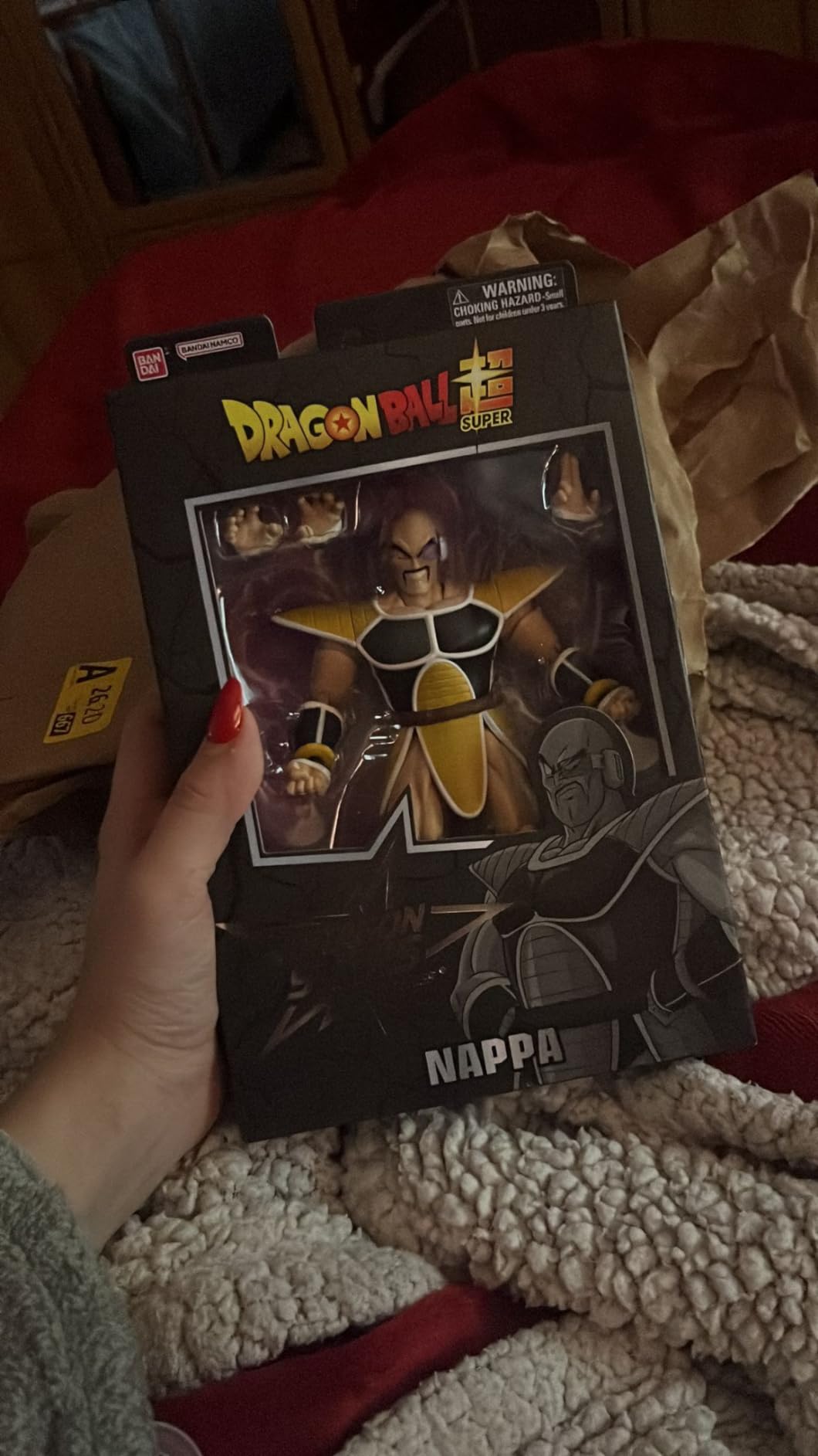 Bandai Dragon Stars Nappa action figure 17 cm articolata