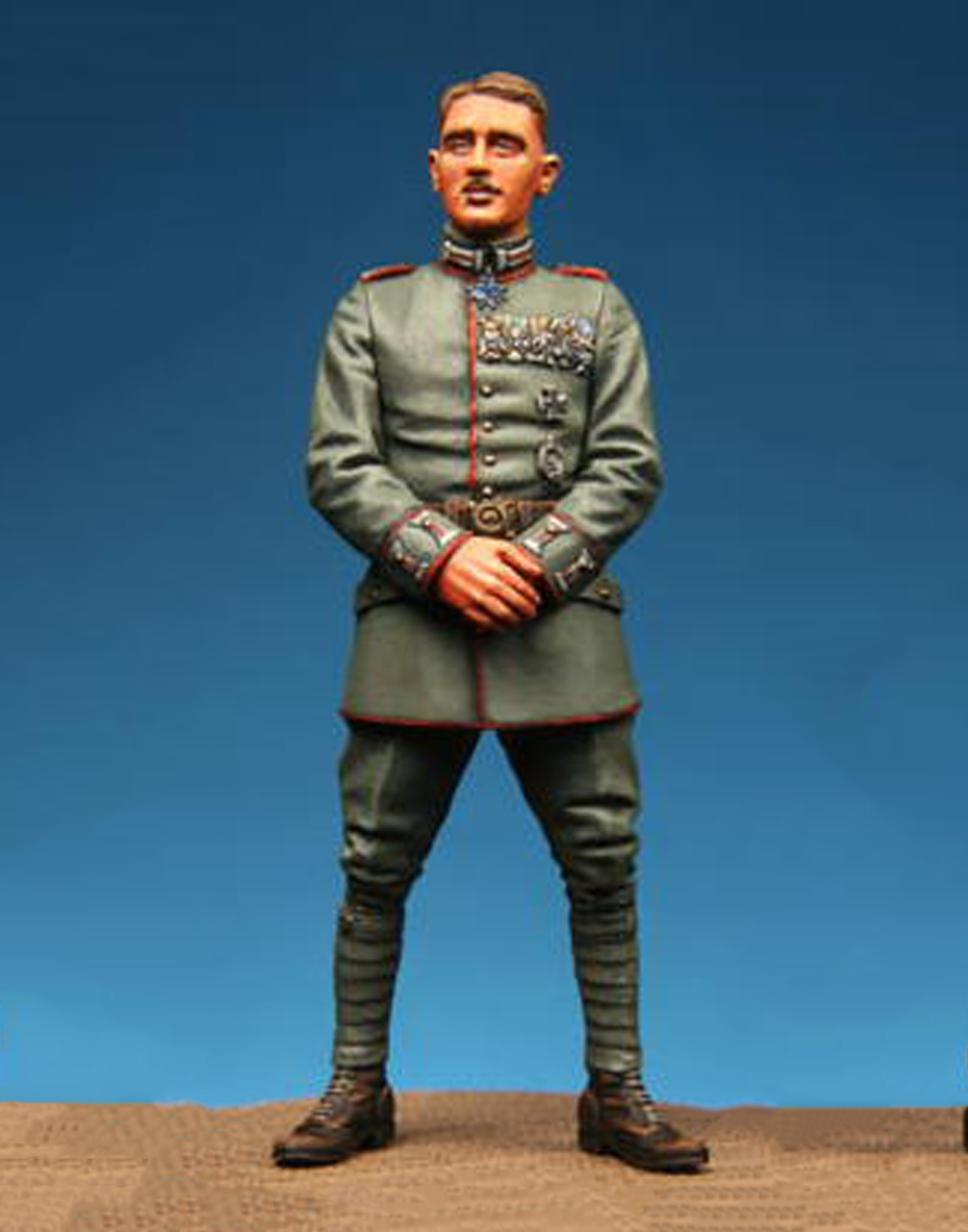 Model Cellar WWI Max Immelman figurino 2 teste pilota