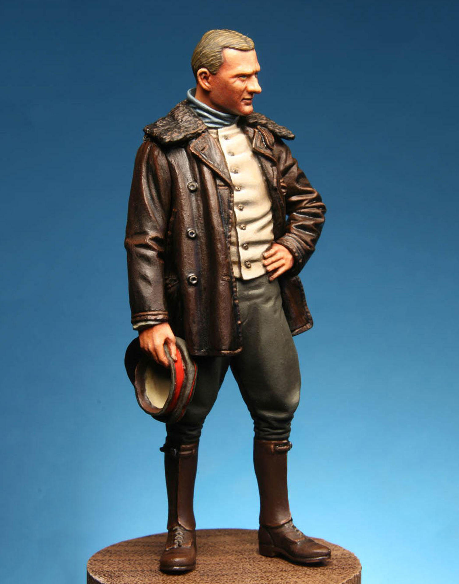 Model Cellar WWI Manfred von Richthofen figurino pilota tedesco