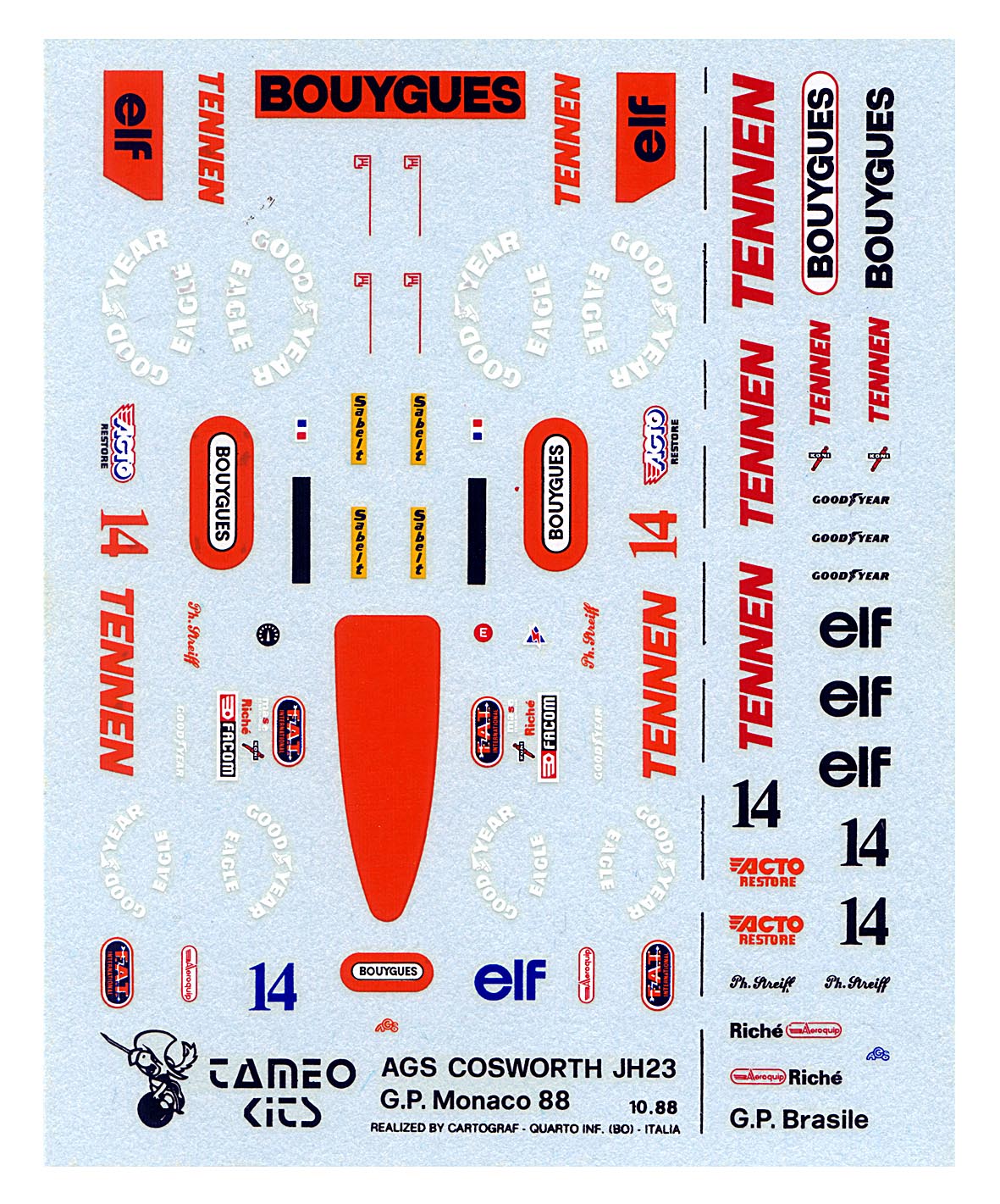 Tameo TMK 083 kit 1/43 da verniciare