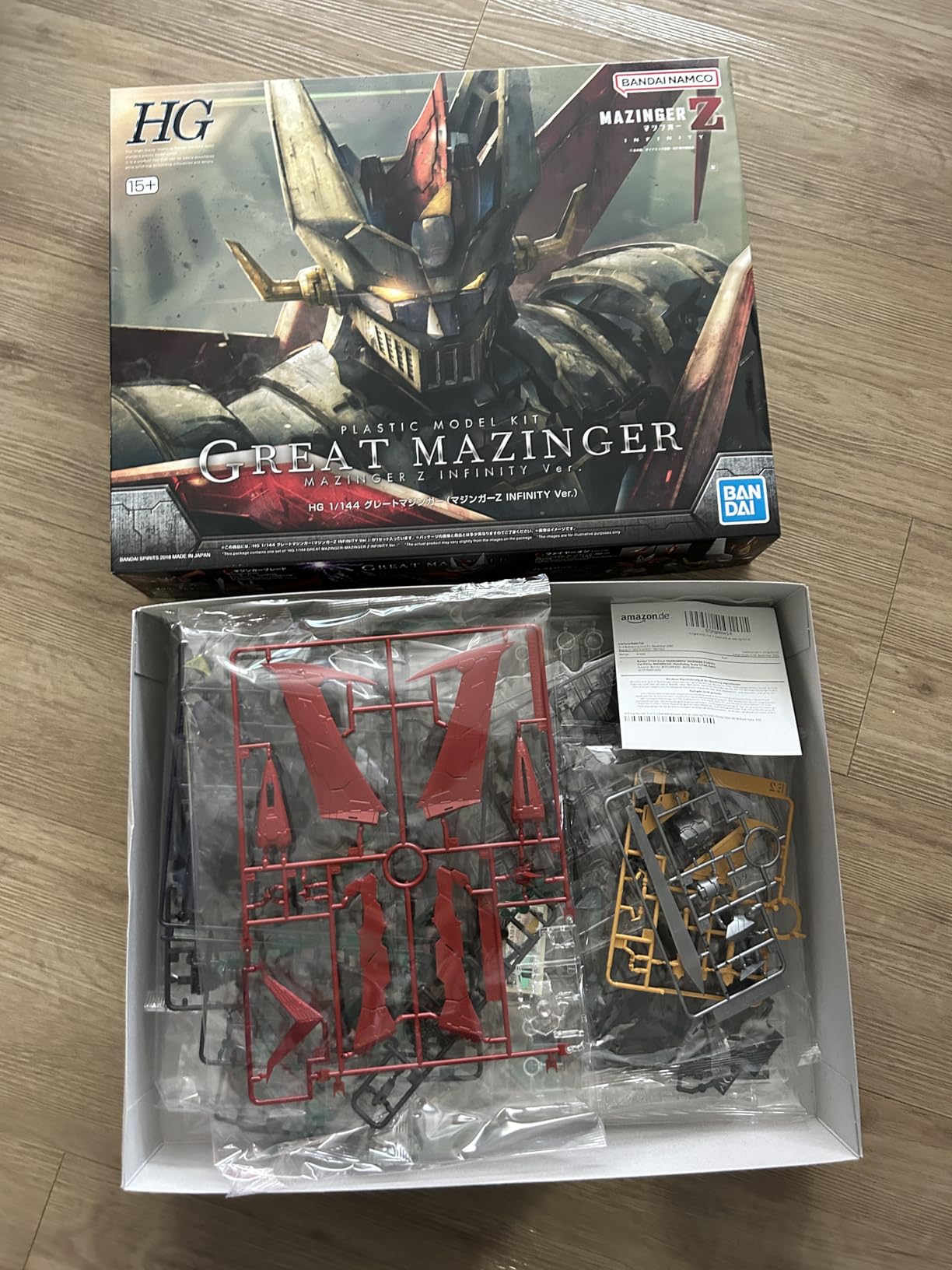 Bandai HG Great Mazinger Infinity model kit 1/144