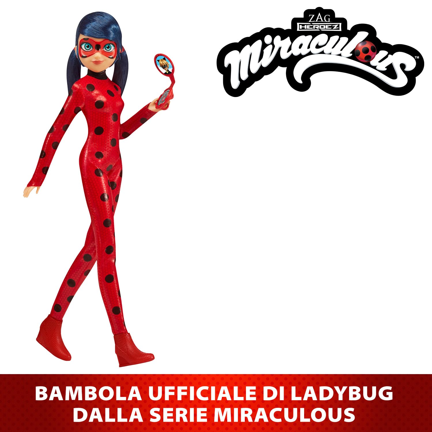 Miraculous Ladybug Fashion Doll bambola 26 cm multicolore