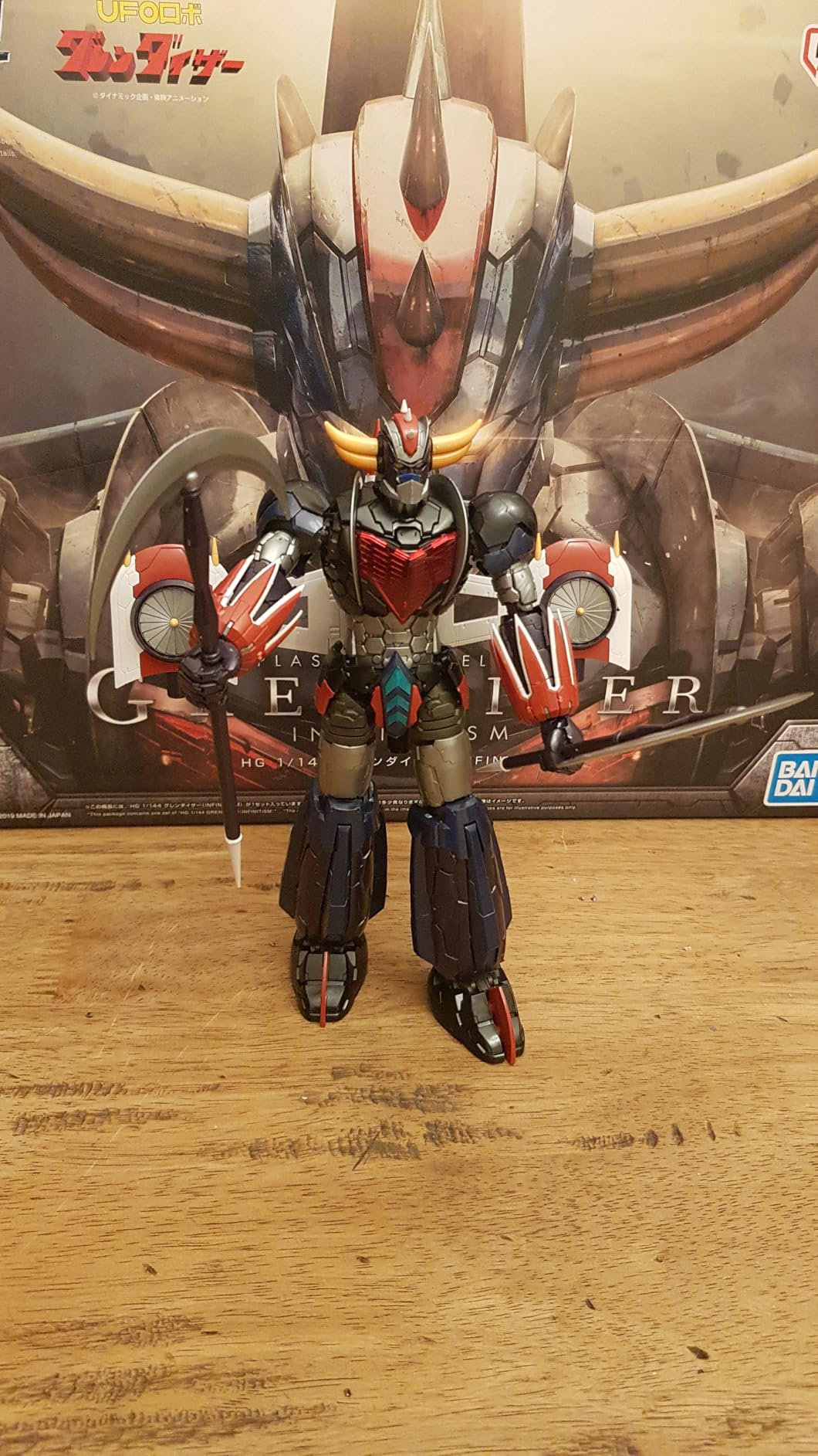 Bandai HG Grendizer Infinitism model kit 1/144 20 cm