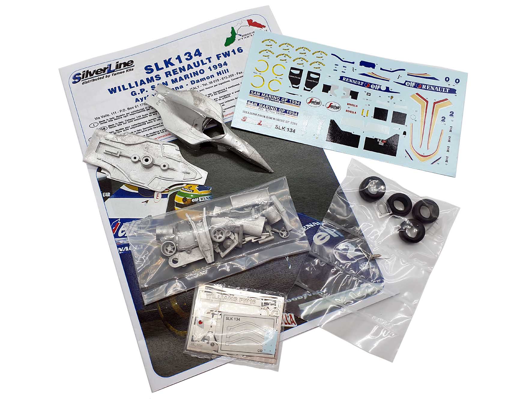 Tameo Kits SLK 134 kit montaggio 1/43 da verniciare