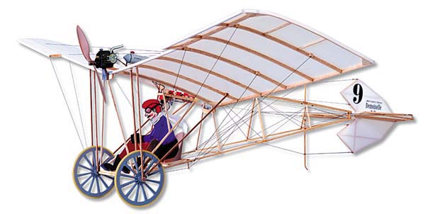 SIG 1909 Demoiselle kit aereo indoor balsa 1105 mm