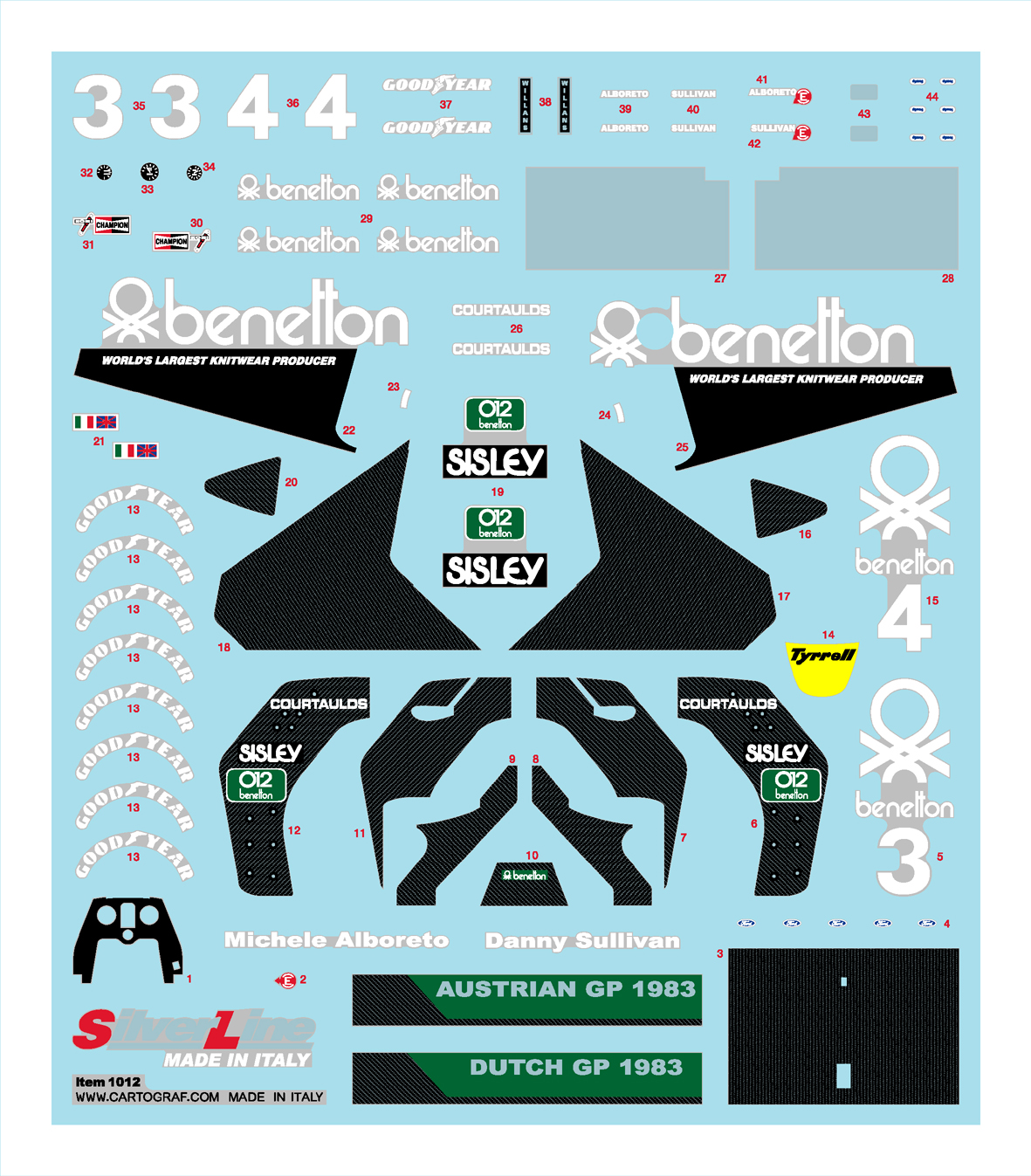 Tameo Kits SLK 044 kit auto scala 1/43