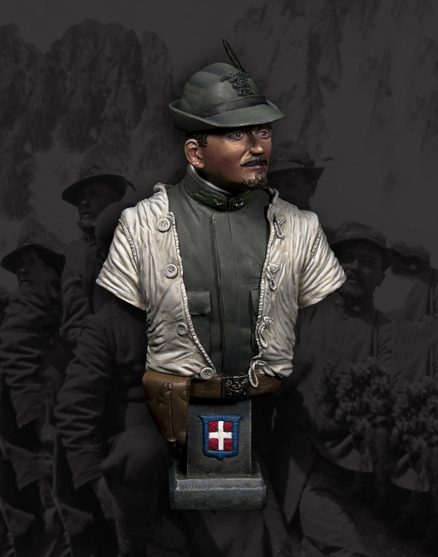 Model Cellar Alpini italiani WWI figurino