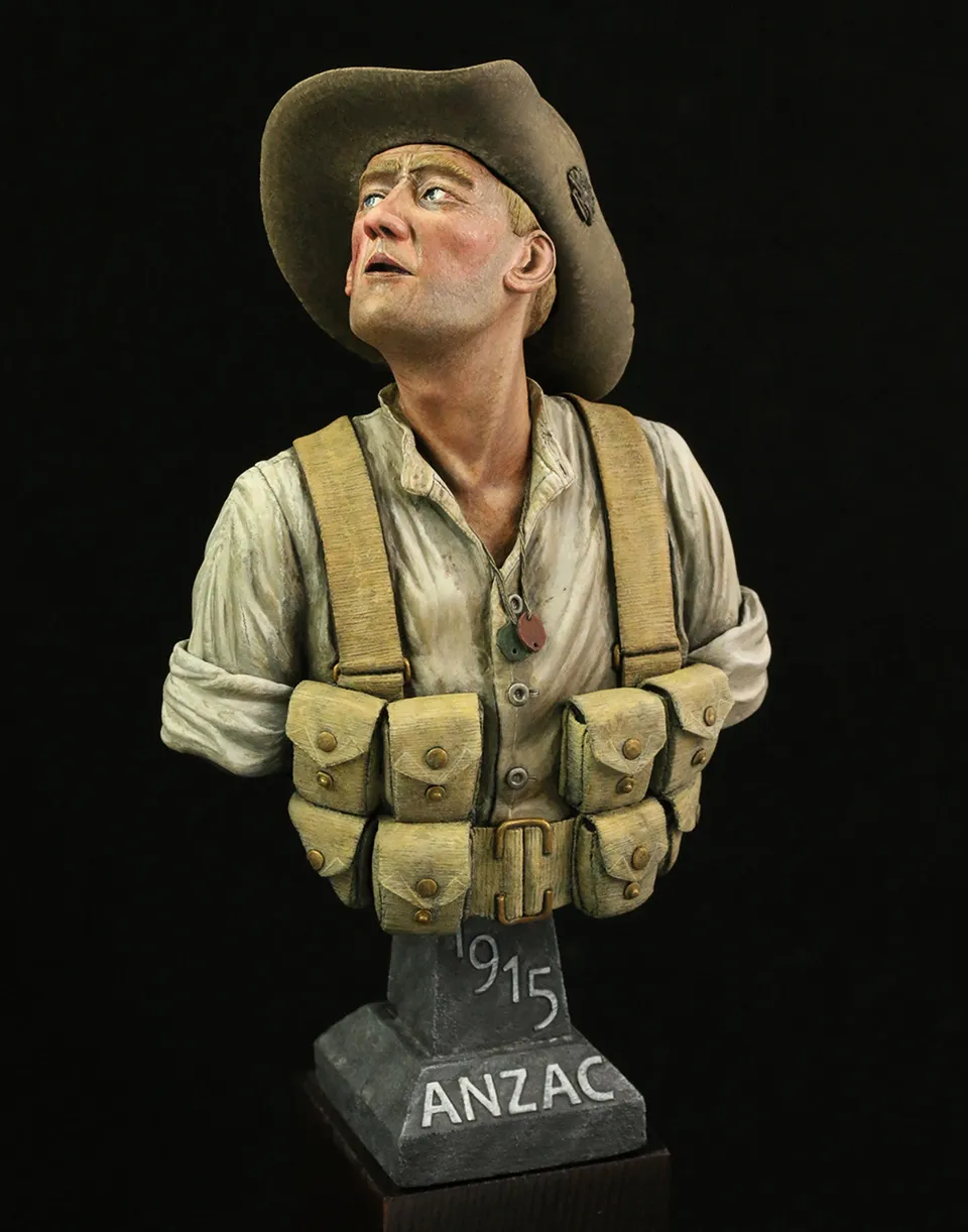 Model Cellar ANZAC Digger Gallipoli 1915 modellino soldato