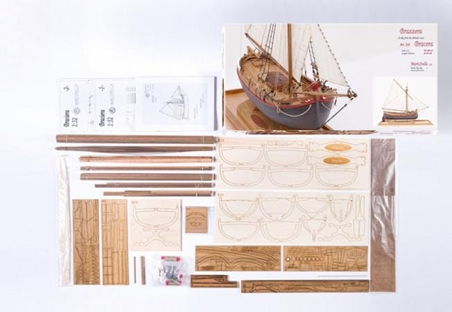 MarisStella Brazzera kit nave legno 1:32 adriatica