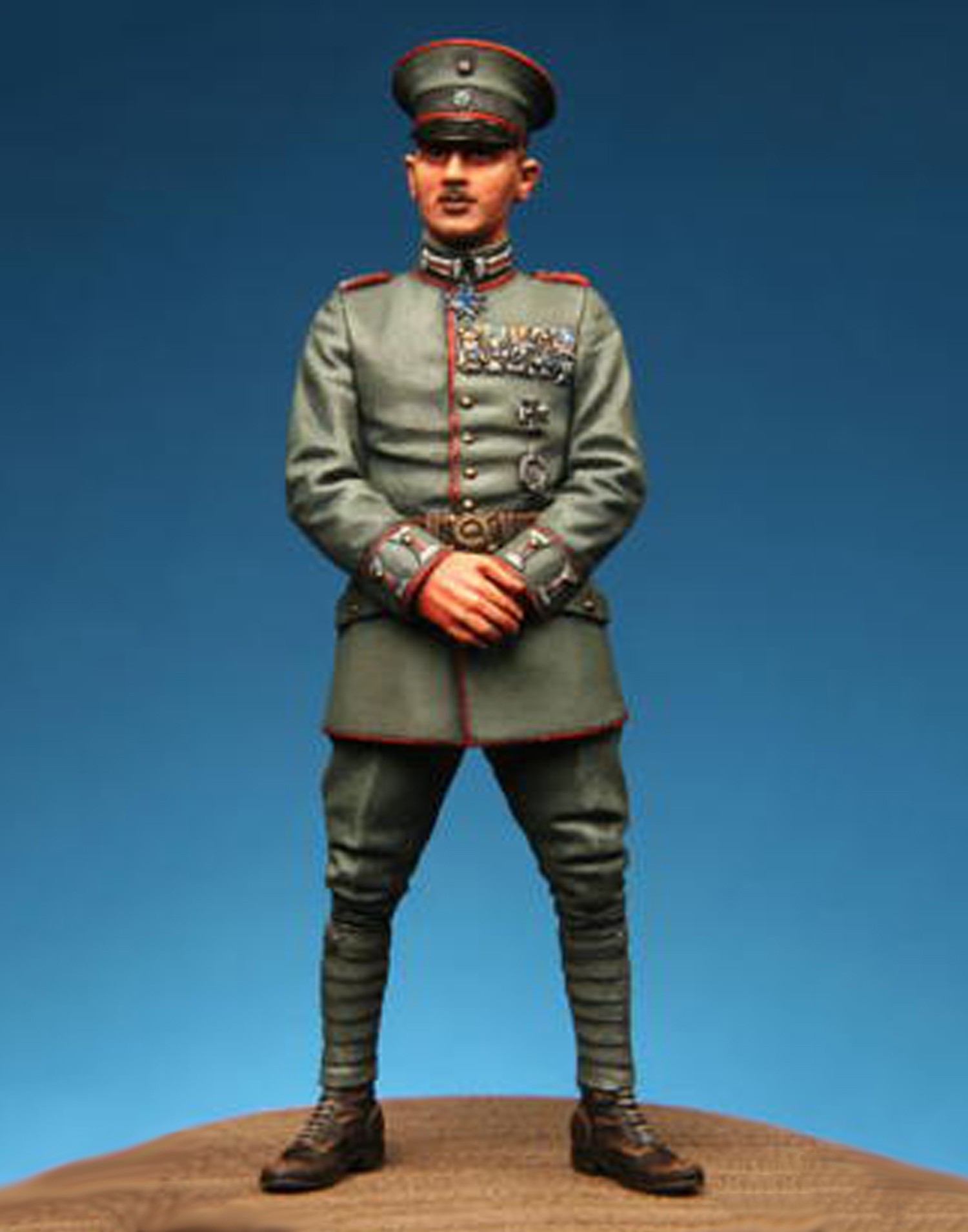 Model Cellar WWI Max Immelman figurino 2 teste pilota