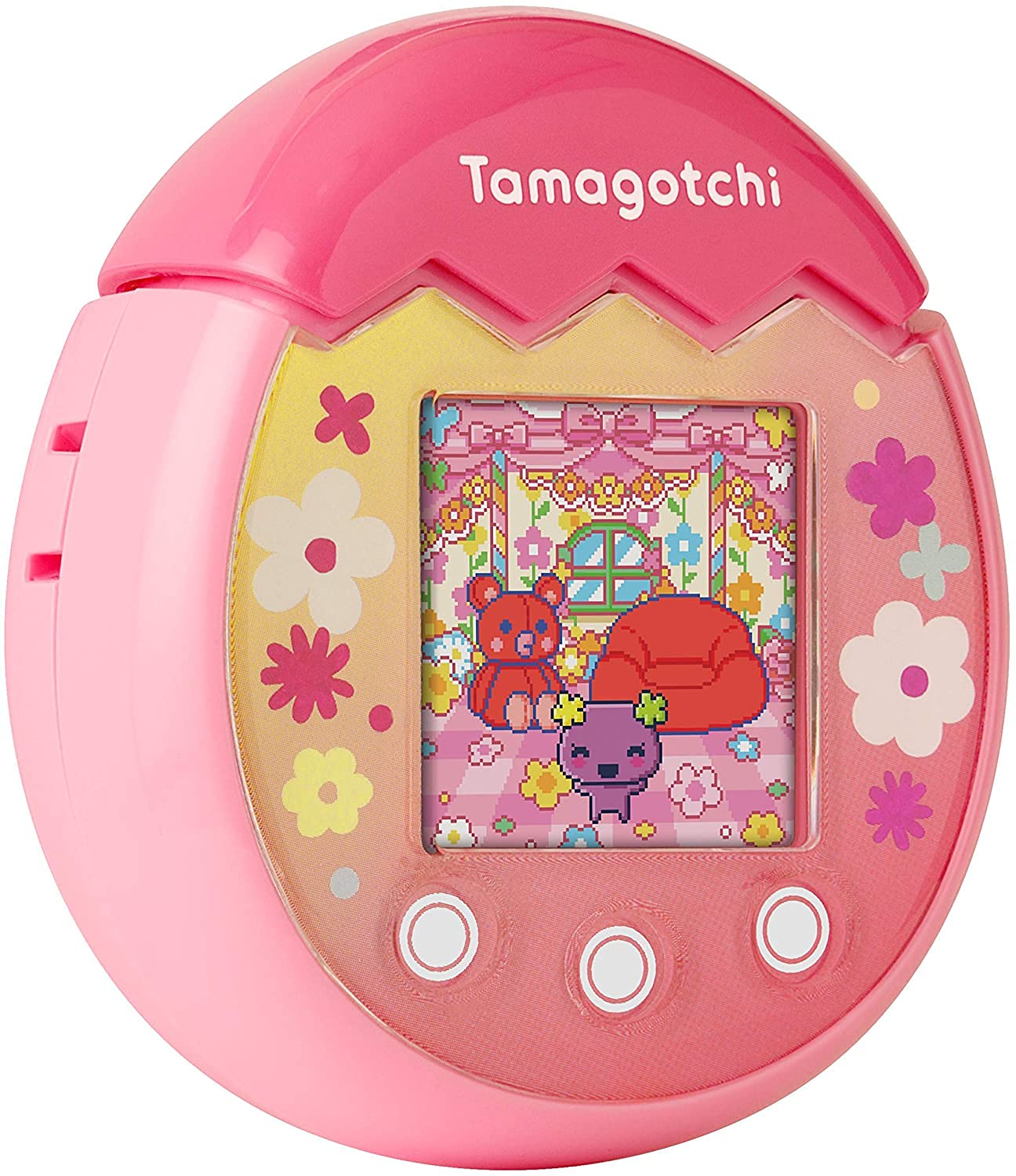 Tamagotchi Pix 42901 animale virtuale Floral rosa con fotocamera