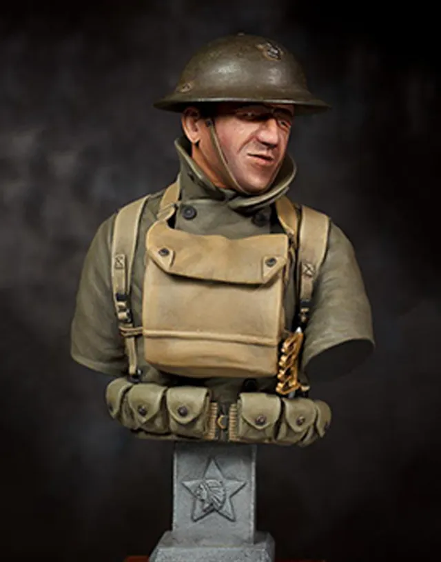 Model Cellar US Marine Belleau Wood 1918 statuetta resina