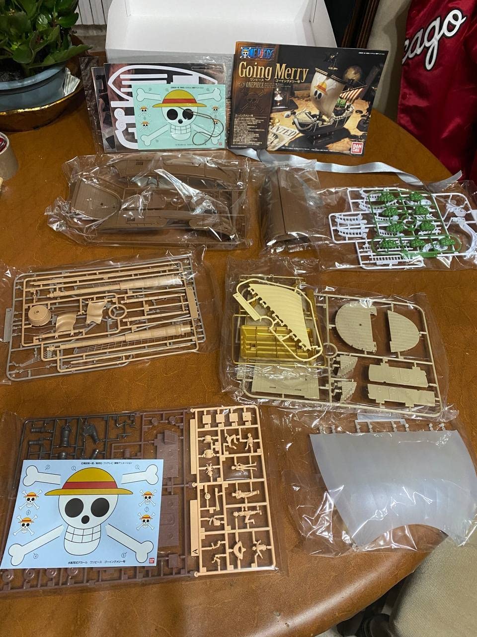Bandai One Piece Thousand Sunny Wano kit modello multicolore