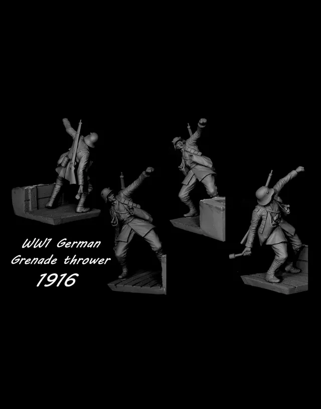Model Cellar Grenade Thrower vignetta tedesca MC75014
