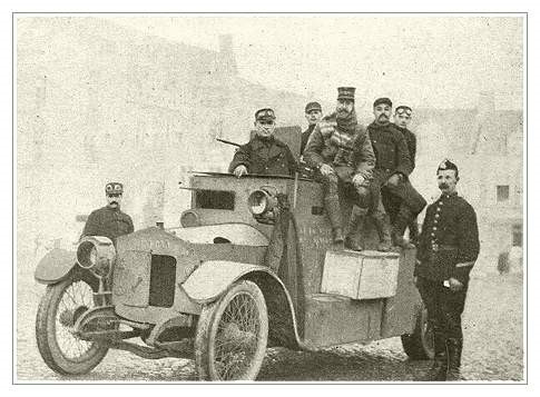 Model Cellar WWI Belgian Armored Car Crewman 1 figurino carrista