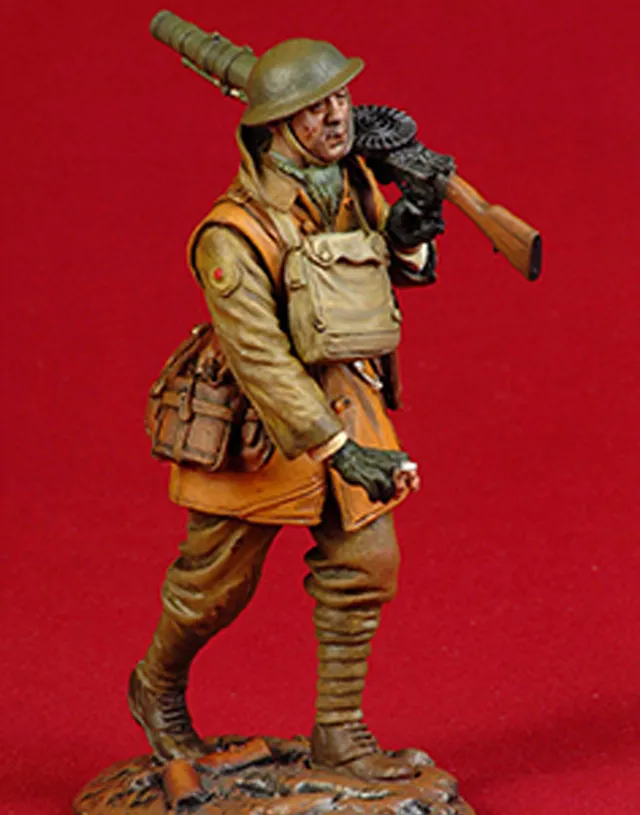 Model Cellar British Lewis Gunner 1916-18 busto mitragliere