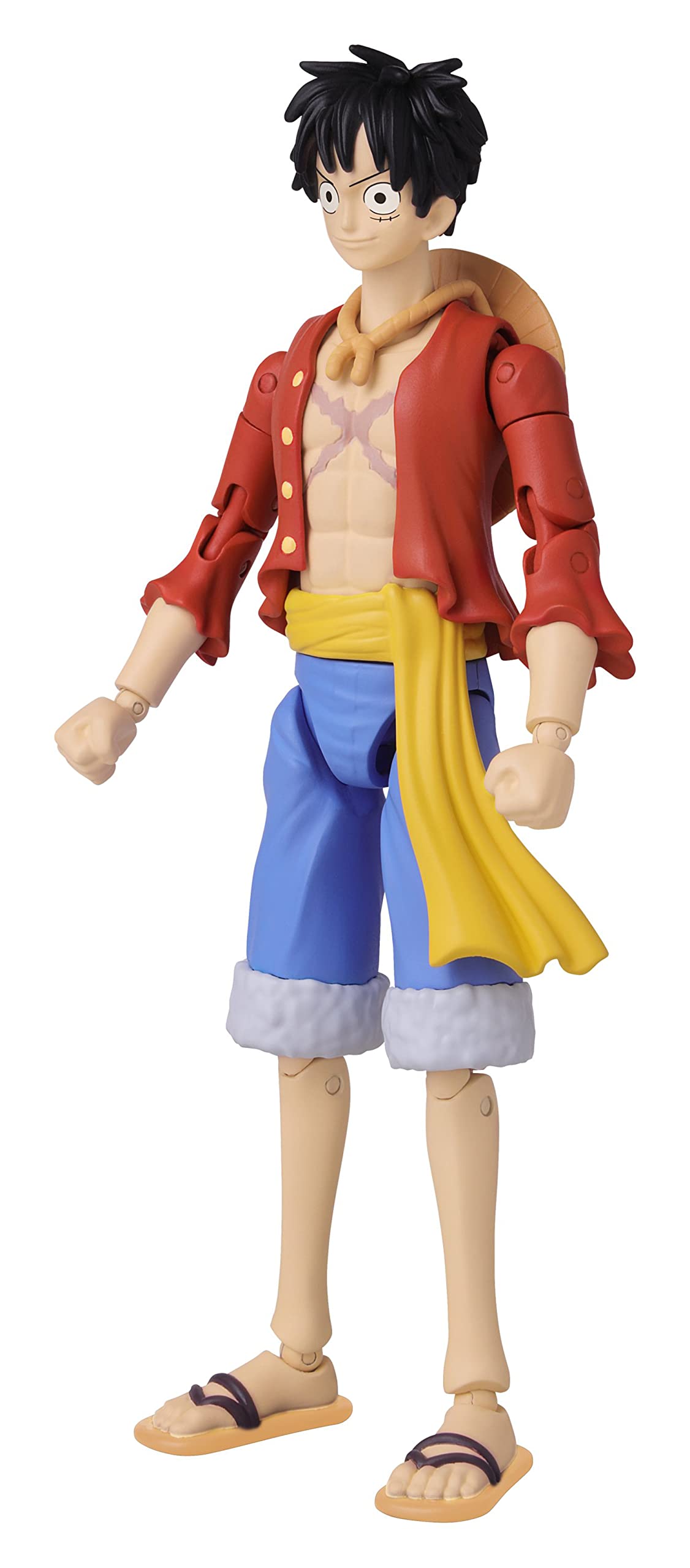 Bandai Anime Heroes Monkey D. Rufy action figure 17 cm articolata
