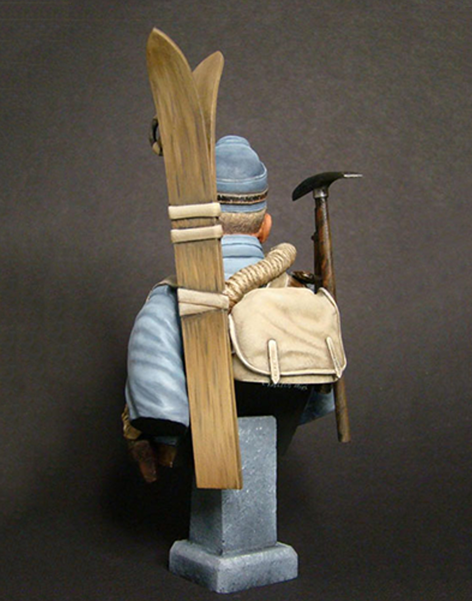 Model Cellar WWI Austro-Hungarian Alpine Ski Trooper figurino