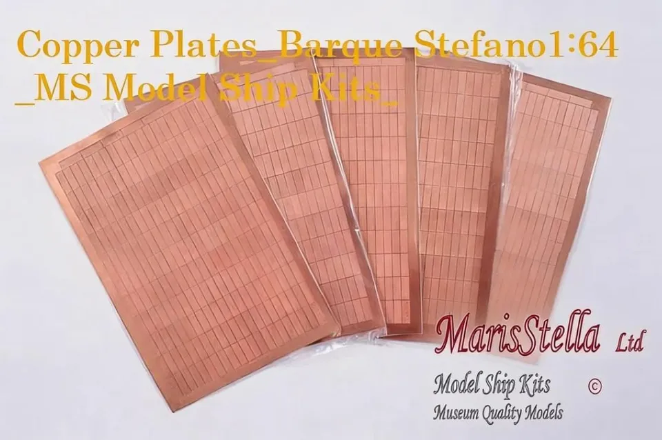 MarisStella Bark Stefano lastre rame fotoinciso 1:64
