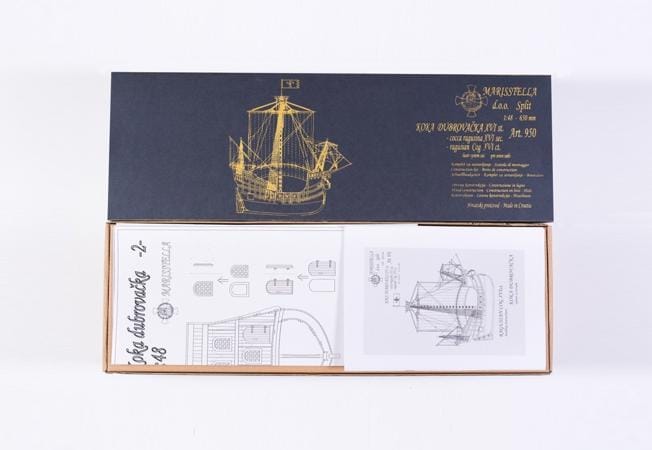 MarisStella Cog Raguseo 1:48 kit nave legno 65 cm