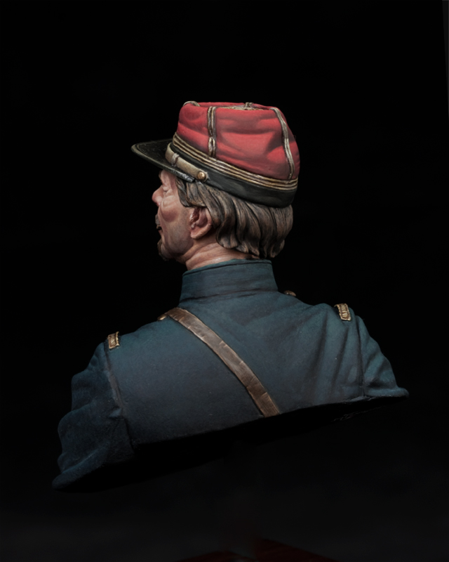 Model Cellar French Officer 1870 busto capitano fanteria
