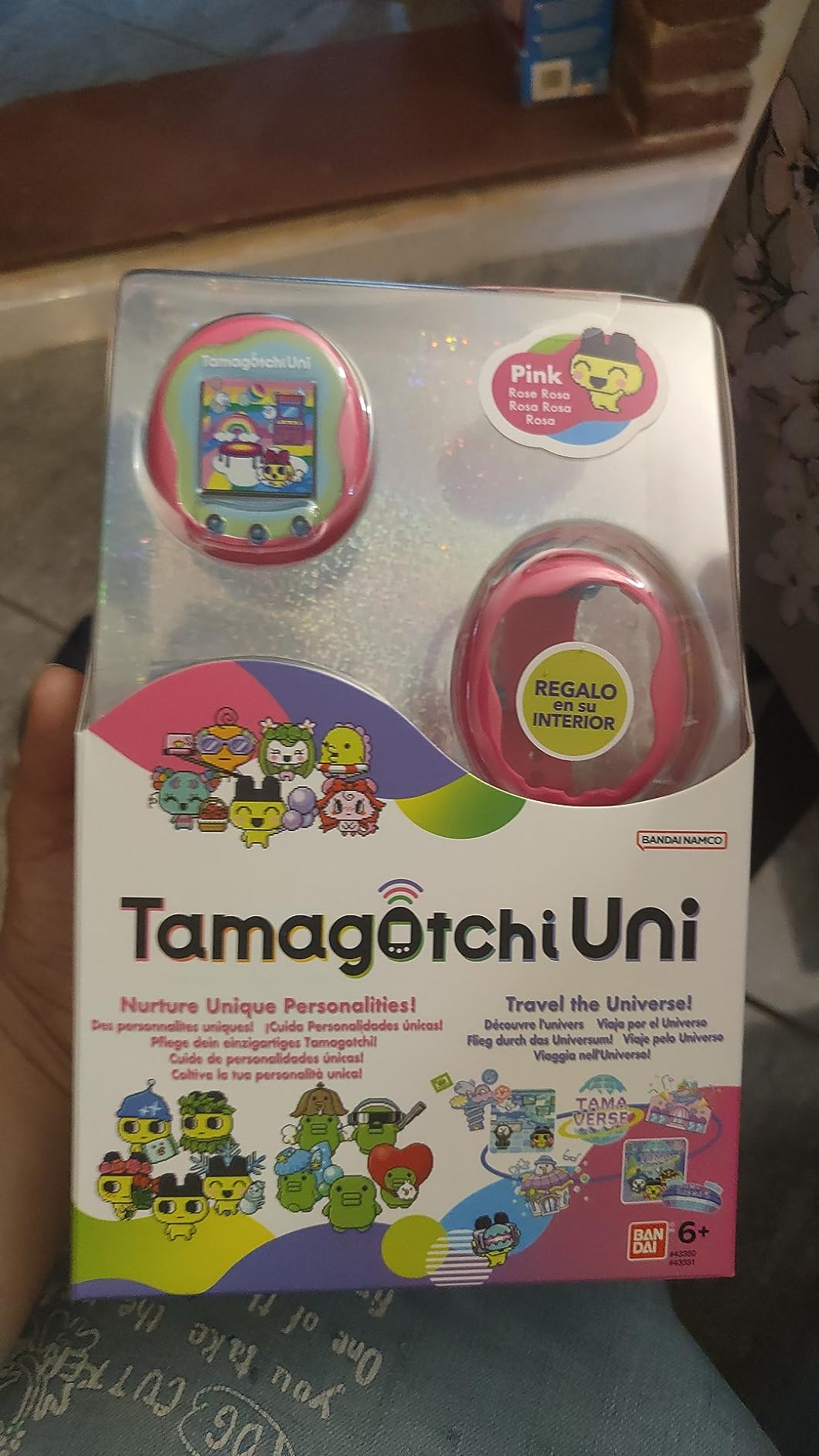 Bandai Tamagotchi Uni 43351 animale virtuale rosa WiFi