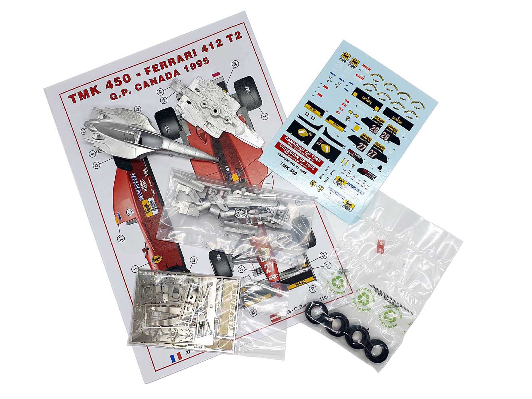 Tameo TMK 450 kit montaggio scala 1/43