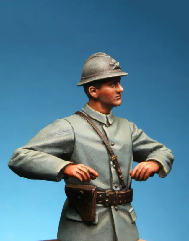 Model Cellar St Chamond Crew figurino equipaggio WWI