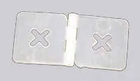 SIG cerniere nylon con perno 6 pezzi