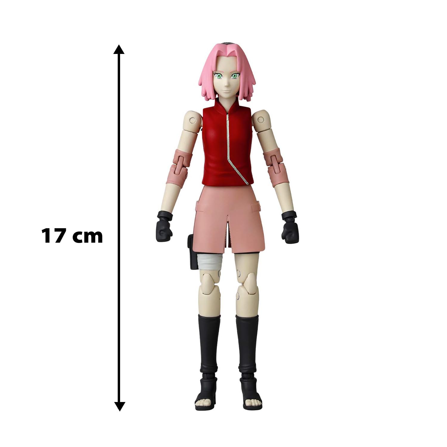 Bandai Anime Heroes Sakura Haruno Naruto action figure 17 cm