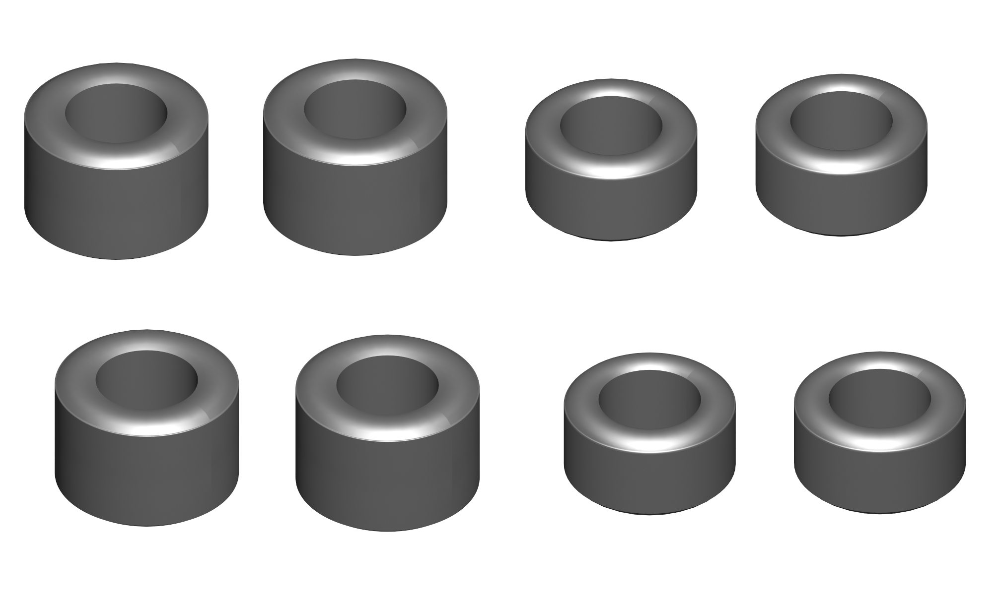 TAMEO Kits PWT 21 set gomme slick 1981-1992