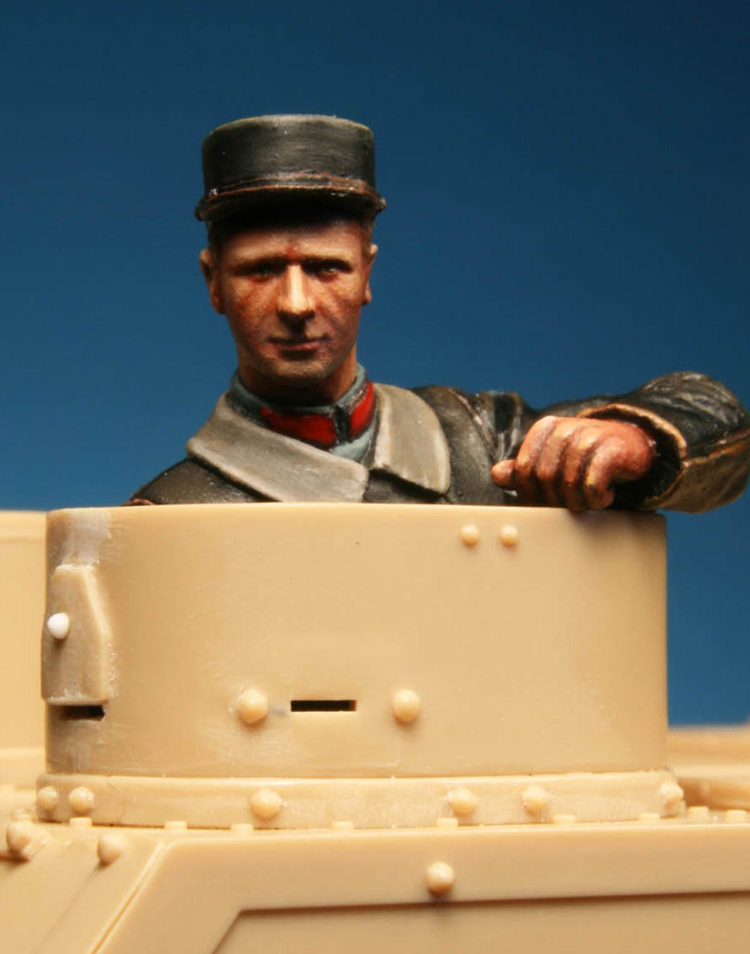 Model Cellar St Chamond Crew figurino equipaggio WWI