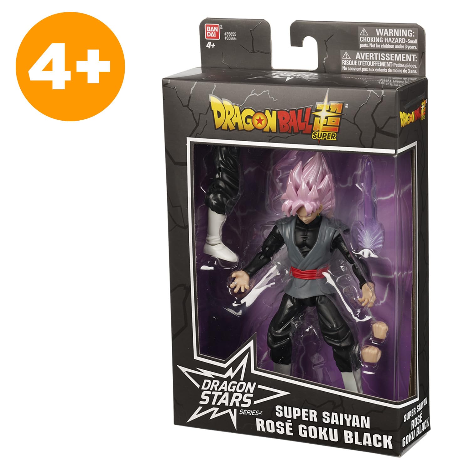 Bandai Dragon Stars Goku Black action figure 17 cm Rose