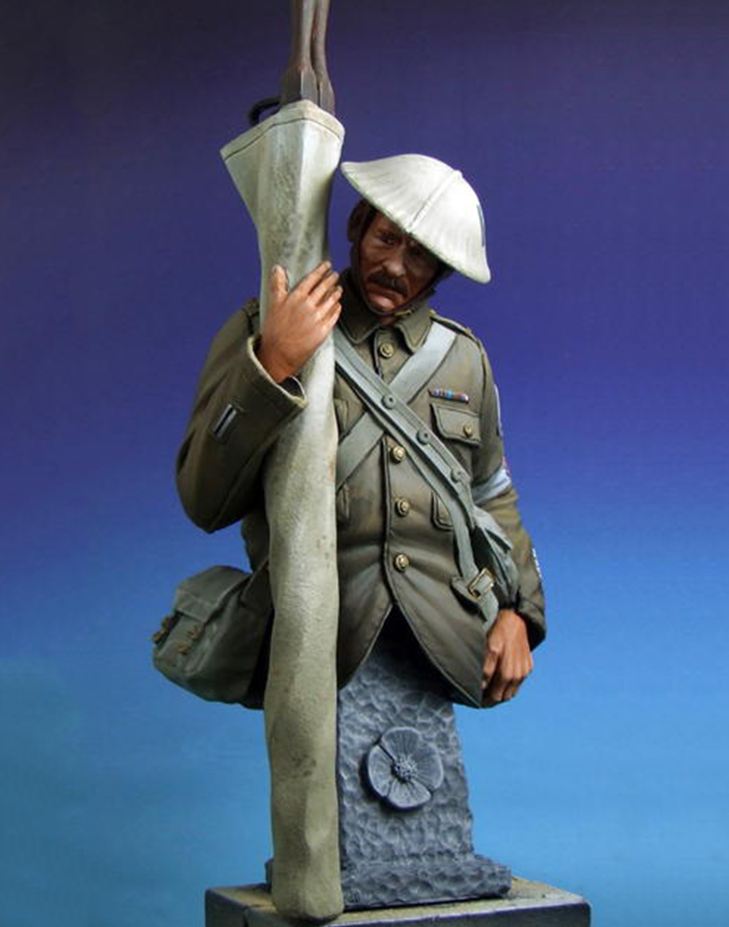 Model Cellar Seaforth Highlander Stretcher Bearer figurino