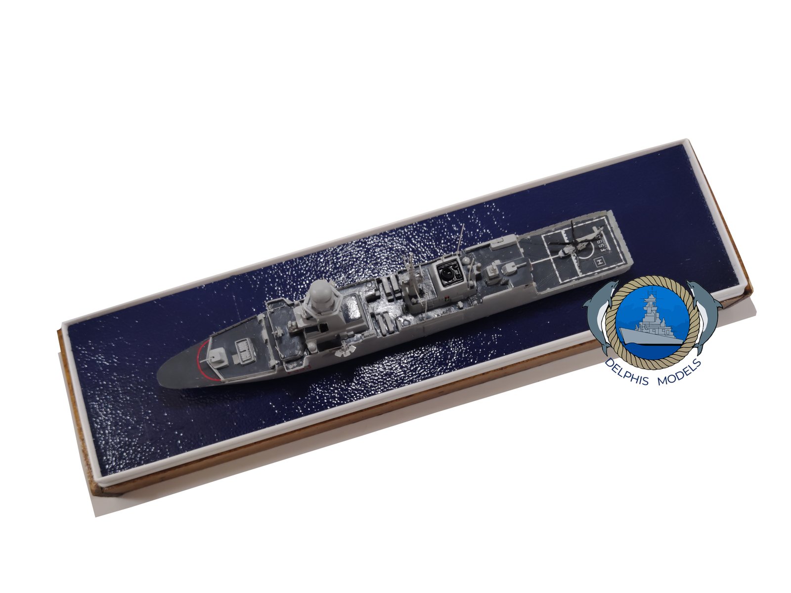 Delphis Models FREMM F593 Carabiniere modello nave 1:700 fregata