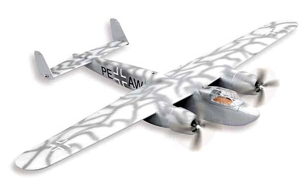 SIG Dornier Do 217 ricambi kit aereo RC balsa