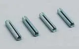 SIG giunto asta 1/16" per barre 2-56 4 pezzi ottone