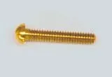 SIG viti ottone testa tonda 00-90 x 1/2" 12 pezzi