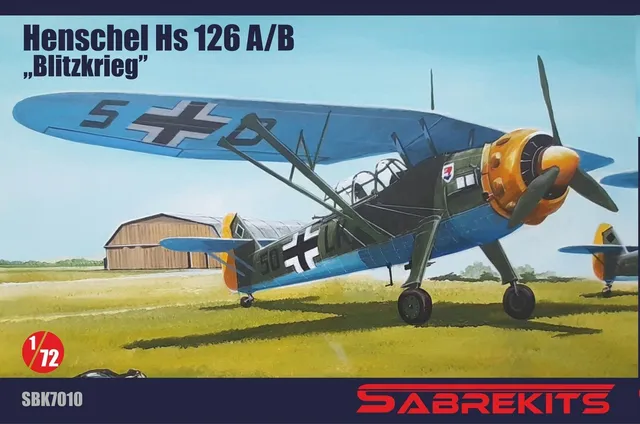 Sabre Kits Henschel Hs 126A/B kit modello aereo 1:72