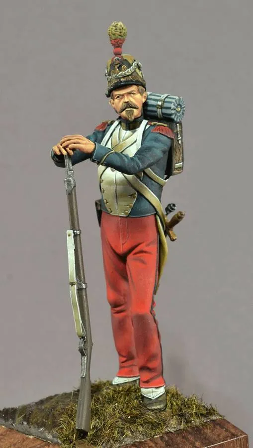 Model Cellar French Voltigeur figurino guerra franco-prussiana