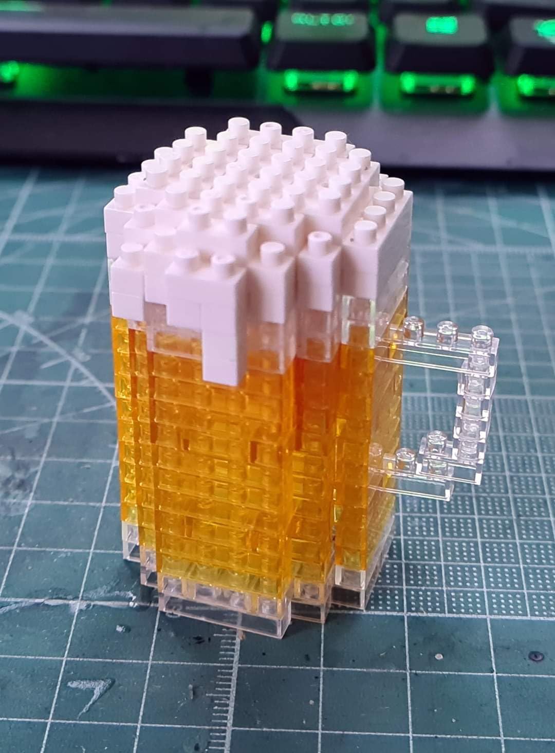 Bandai Nanoblock NBC245 boccale birra set mattoncini