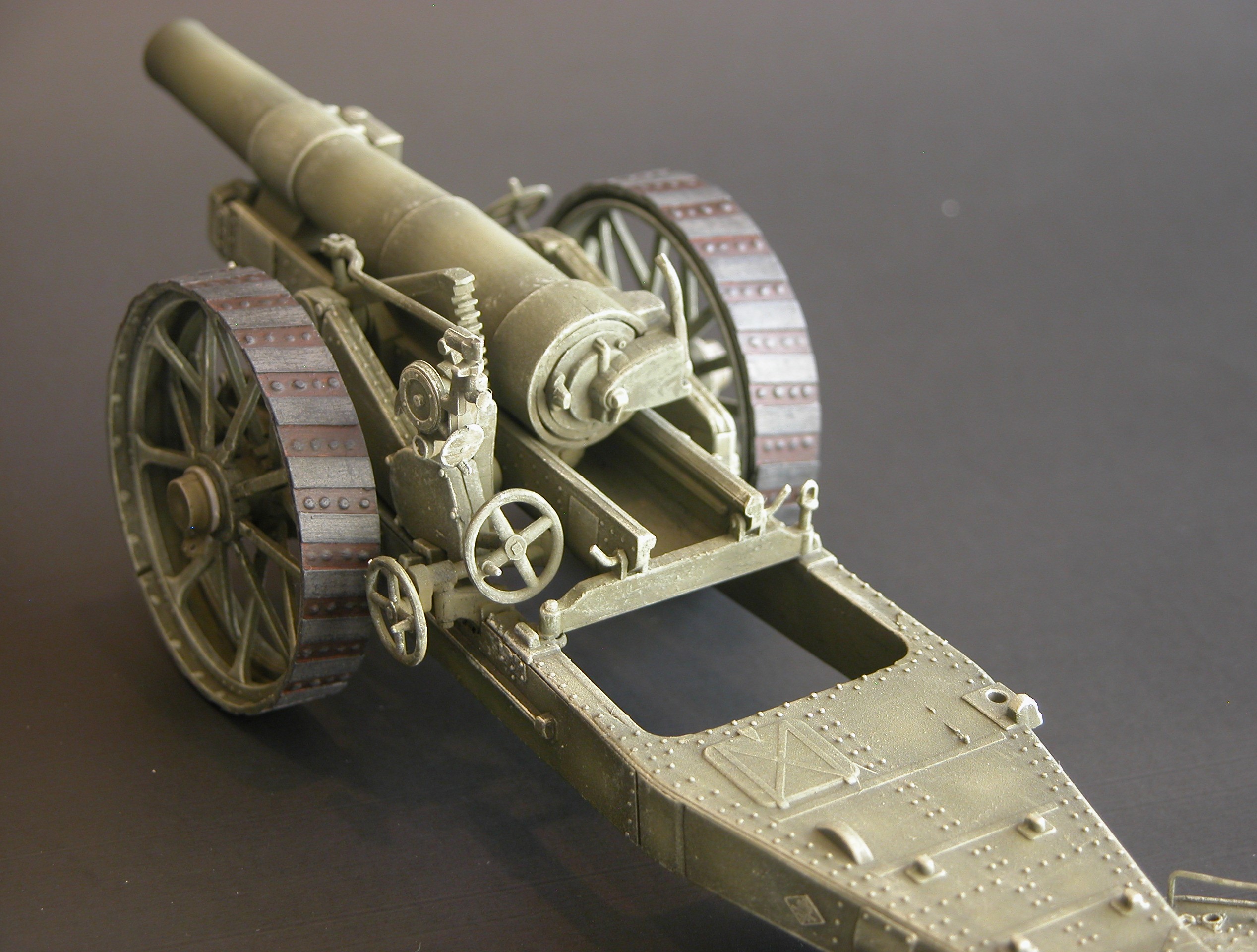 Model Cellar British BL 8-inch Howitzer Mk.VI Wheel Detail Set 1/35